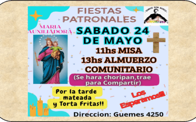 24 May/ Fiesta Patronal de María Auxiliadora