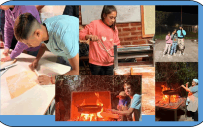 Encuentro de taller de cocina del Socioeducativo DB y el P. Leonfanti