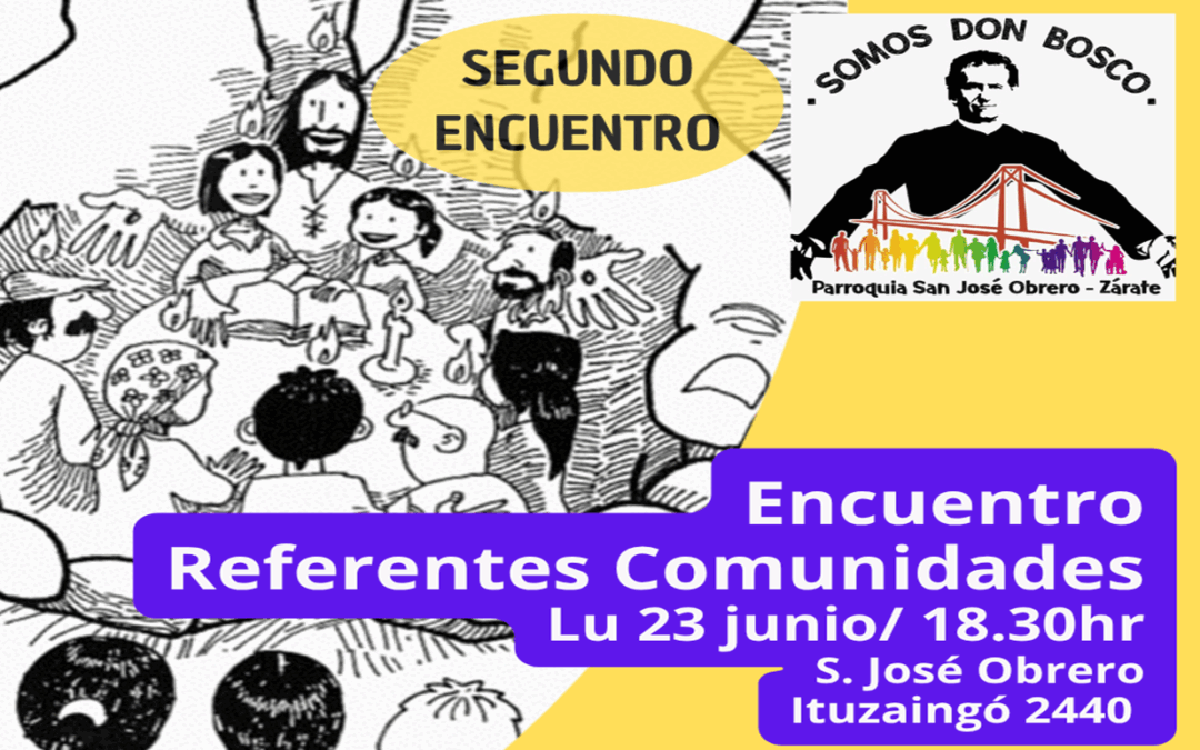 23 Jun/ Segundo encuentro de Referentes de Comunidades