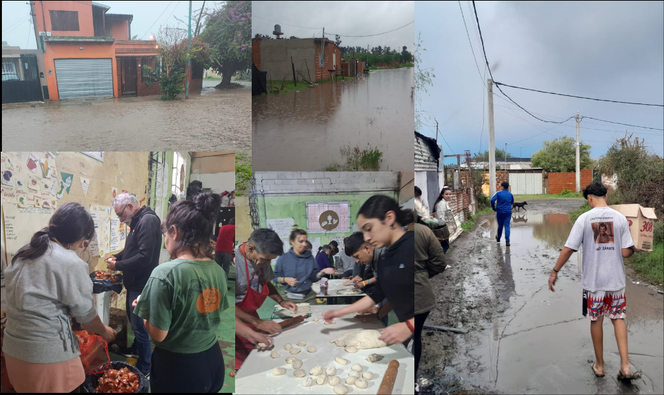 Nuestra comunidad se solidariza con los damnificados por las Inundaciones de Zárate y Campana