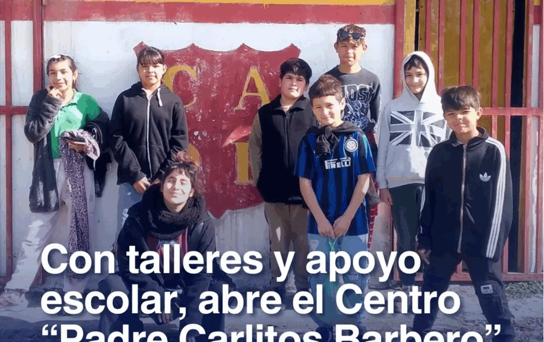 Un nuevo Socioeducativo abre en nuestra Obra: CSC Padre Carlitos Barbero