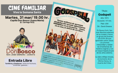 31 Mar/ En CINE FAMILIAR pasamos «Godspell» (USA, 1973)