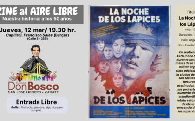 12 Mar/ Cine al Aire Libre: «La Noche de los Lápices»