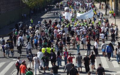 A un año de su pascua, chicos de nuestra Granja «P. Mugica» participan en la renovación del Pacto de Amor a Francisco y su legado