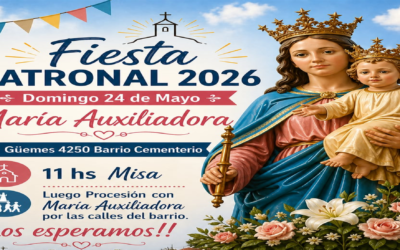 24 May/ Fiesta patronal de nuestra comunidad «María Auxiliadora»