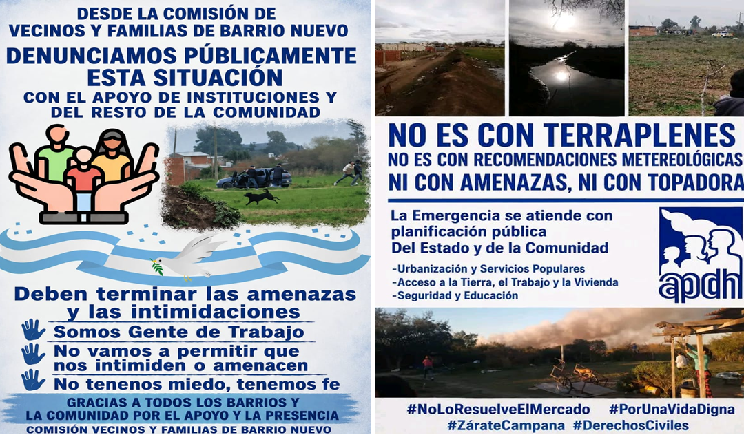 Manifestamos nuestra preocupación pública por los últimos hechos acontecidos en Barrio Nuevo