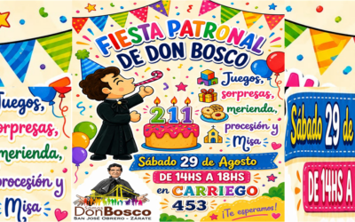 29 ago/ Fiesta patronal Comunidad Don Bosco